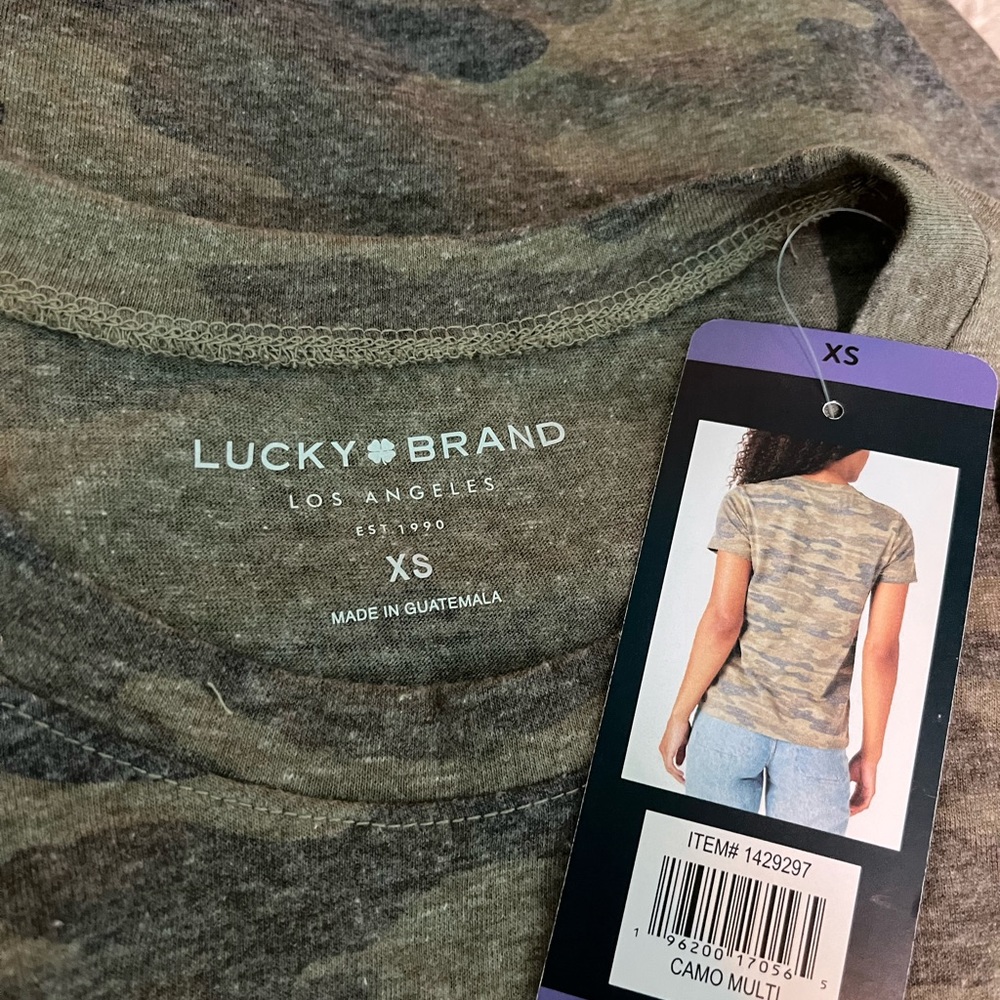 Lucky Brand Camo T-shirt - Picture 3 of 3